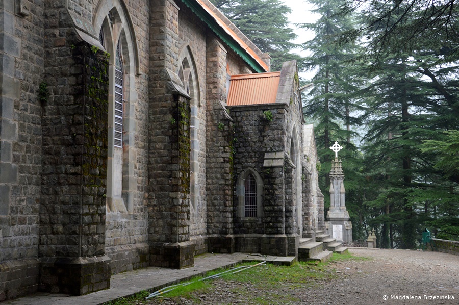 Kościół Św. Jana, McLeod Ganj, Indie, lipiec 2016 © Magdalena Brzezińska