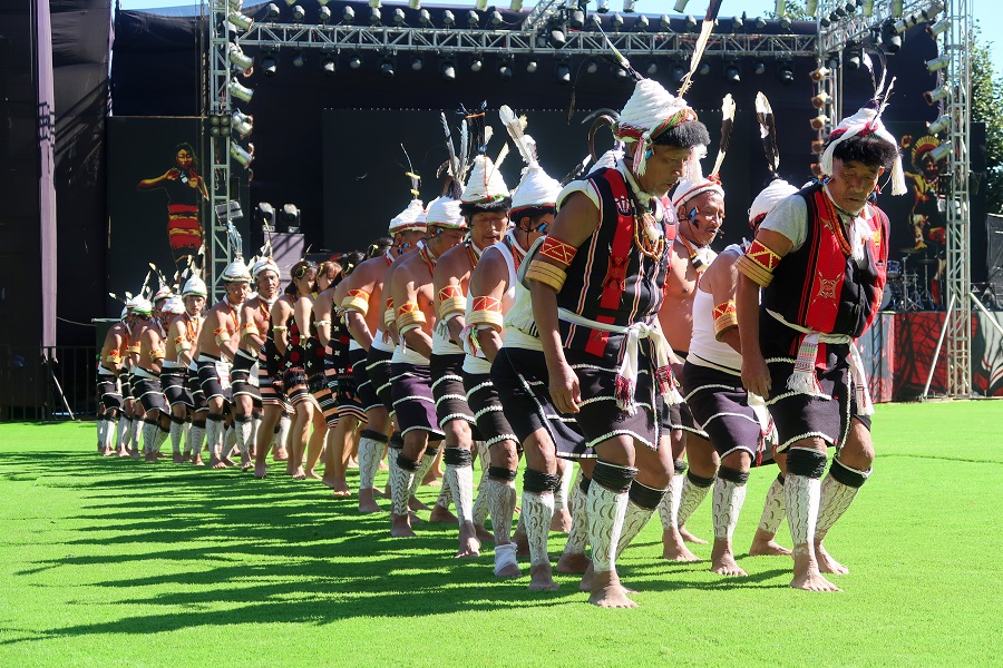 fot. Plemię Zeliang – Herielim (Taniec Dzioborożca) © Magdalena Brzezińska, Hornbill Festival, Nagaland, Indie, 2019